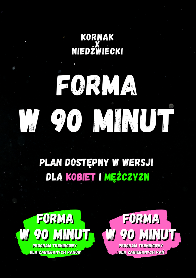 Forma w 90 minut - Plan dla zapracowanych
